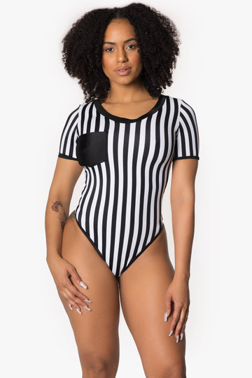 Body de una pieza de manga corta con bolsillo y pedido grupal personalizado